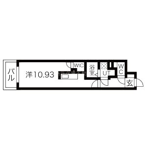 アクアプレイス上本町の間取り図