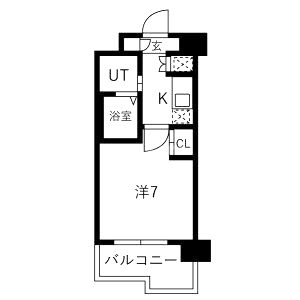ファーストフィオーレ京橋パークフロントの間取り図