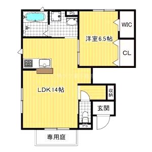 Lumiere 渚 northの間取り図