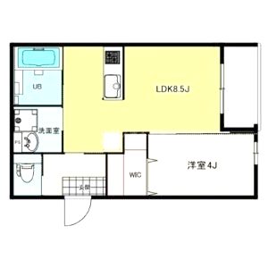 パロス大観町アルデア(パロスタイカンチョウアルの間取り図