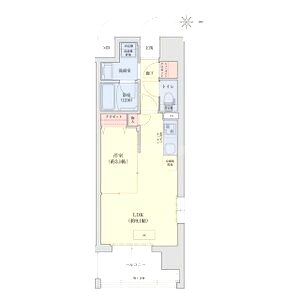 リシュドール梅小路の間取り図