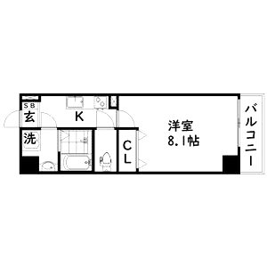 イデアル城東の間取り図