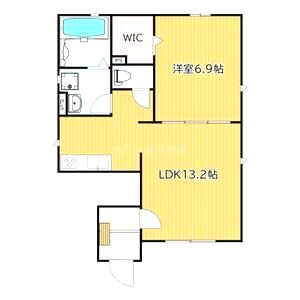 フルールの間取り図