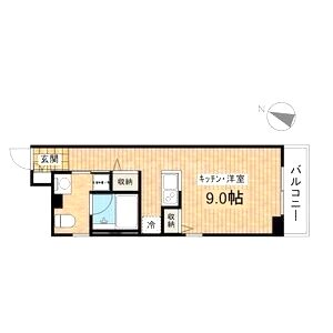 グレンパーク京橋の間取り図
