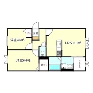 セキスイメゾン西明石Iの間取り図