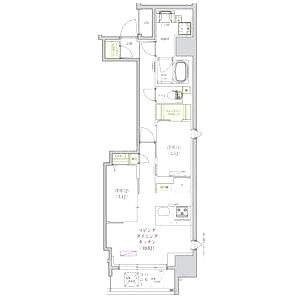 アーバネックス堺筋本町の間取り図
