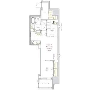 アーバネックス堺筋本町の間取り図