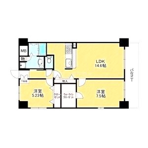 リーベンベルクの間取り図