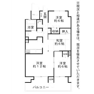 プレミスト和泉府中の間取り図
