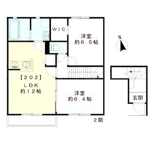 プリメーロの間取り図