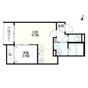 アレンデールの間取り図