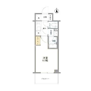 リヴェント難波ウエストの間取り図