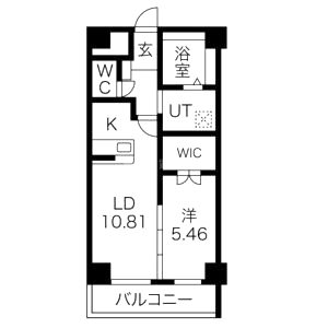 サザンクロスの間取り図