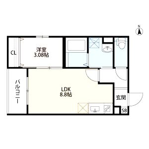 セニャリブロの間取り図