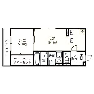 NUKATA COLN NORDの間取り図