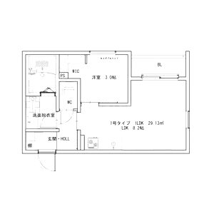 REGALEST七道Aの間取り図