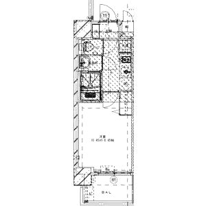 Alivis今福鶴見駅前の間取り図