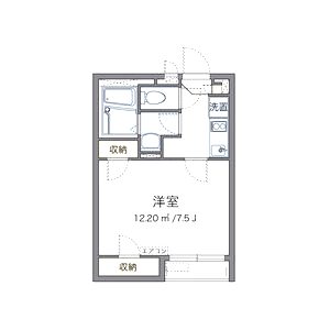 クレイノアージュ マーレの間取り図