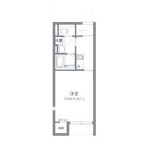 レオネクストソレイユアネックスの間取り図