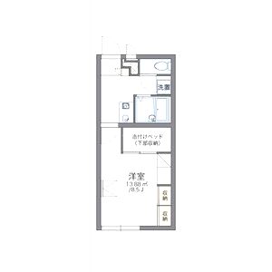 レオパレスGS1の間取り図