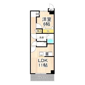 エクセランの間取り図