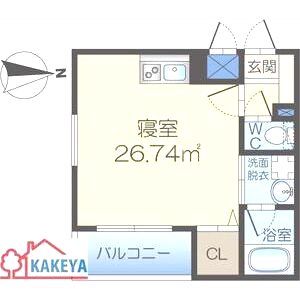 パストラル美喜の間取り図