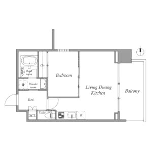 プレジオ荒本新町の間取り図