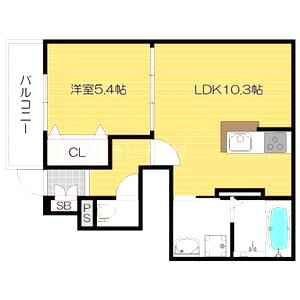 GREEN villageの間取り図