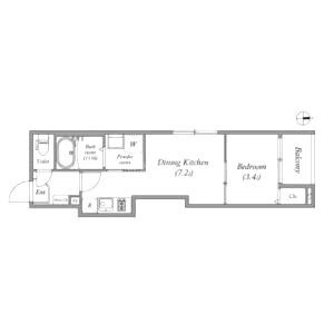 Shin Residence 京都の間取り図