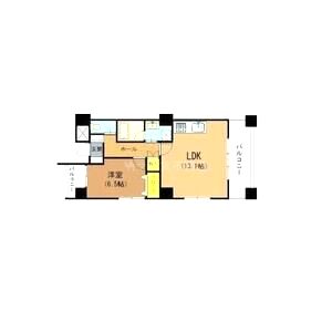 パークビュー明石の間取り図