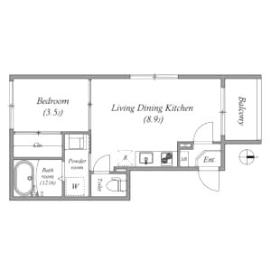 DiiRA 鳥羽街道の間取り図