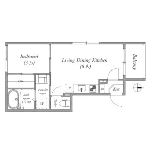 DiiRA 鳥羽街道の間取り図