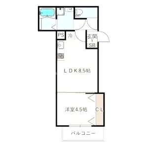 INOVE門真野里Northの間取り図