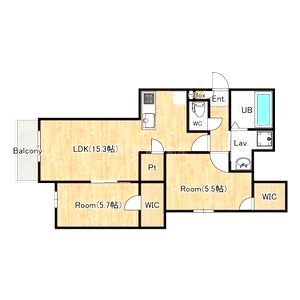 クラース高砂の間取り図