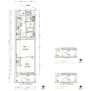 ARCOBALENO KYOTO NISHIKYOGOKUの間取り図