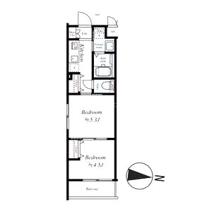 ARCOBALENO KYOTO NISHIKYOGOKUの間取り図