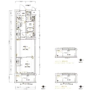 ARCOBALENO KYOTO NISHIKYOGOKUの間取り図