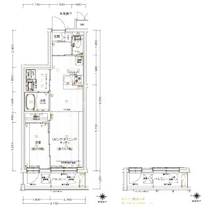 ARCOBALENO KYOTO NISHIKYOGOKUの間取り図