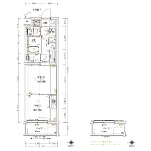 ARCOBALENO KYOTO NISHIKYOGOKUの間取り図