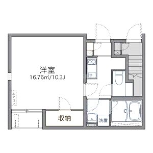 レオネクスト西宮北五番館の間取り図