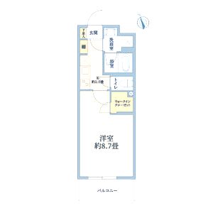 ウェルスクエア万代東の間取り図
