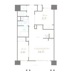 リアン城東の間取り図