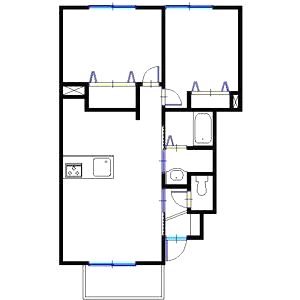 ベルシンフォニーの間取り図