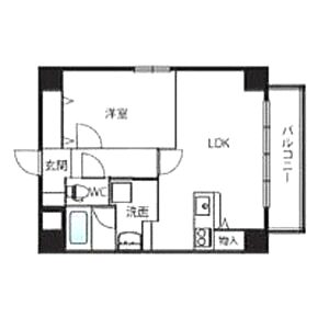 ガーデンレジデンス田川の間取り図