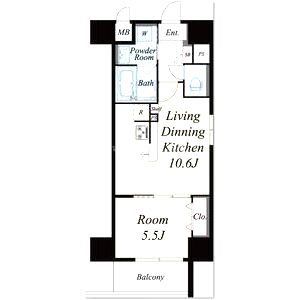 Future宿院の間取り図