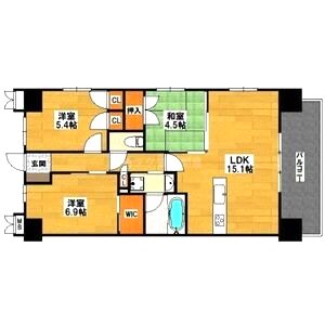 リビオ堺ステーションシティの間取り図