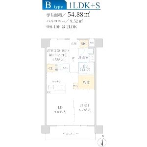 ラフィネール大阪十三の間取り図