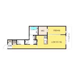 Casa Brancheの間取り図