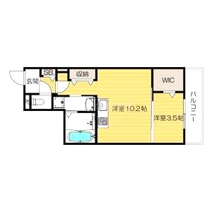 Casa Brancheの間取り図