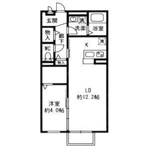 Bella Casaの間取り図